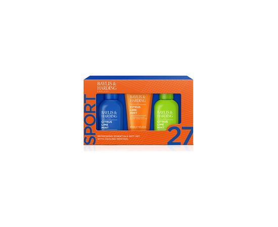 Baylis & Harding Men Sport Shower Trio (Lime & Mint)