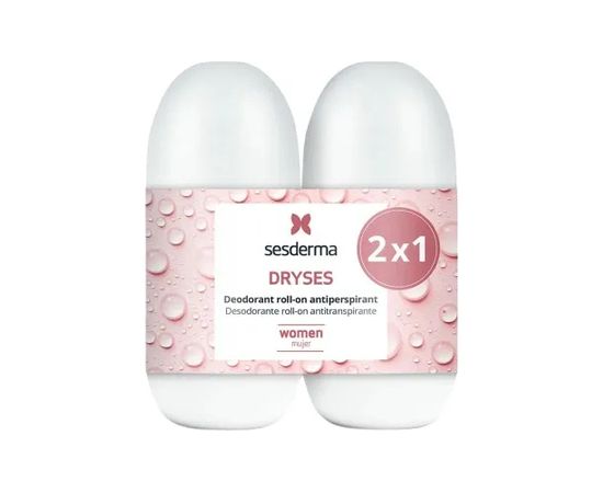 Sesderma Dryses Deodorant Roll-on Antiperspirant Duo - Sada kuličkových deodorantů 75ml