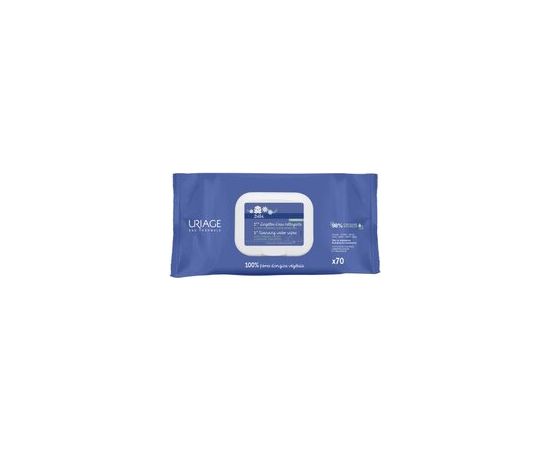 Uriage Bébé 1st Cleansing Water Wipes (70 pcs )