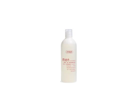 Ziaja Red Cedar Men Gel & Shampoo 400ml
