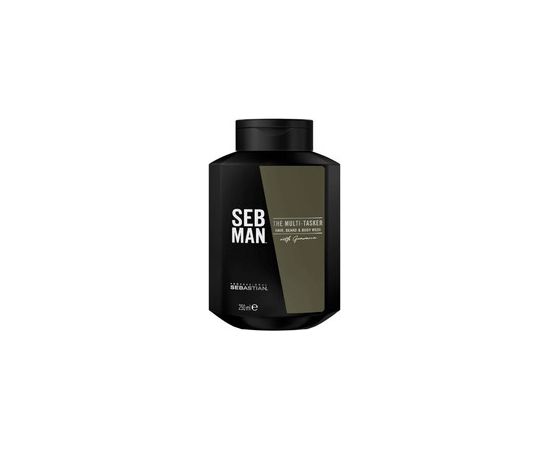 Sebastian Professional SEB MAN The Multitasker Hair, Beard & Body Wash - Shampoo for hair, beard and body 250ml