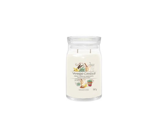 Yankee Candle Sweet Vanilla Horchata Signature Candle 567.0g