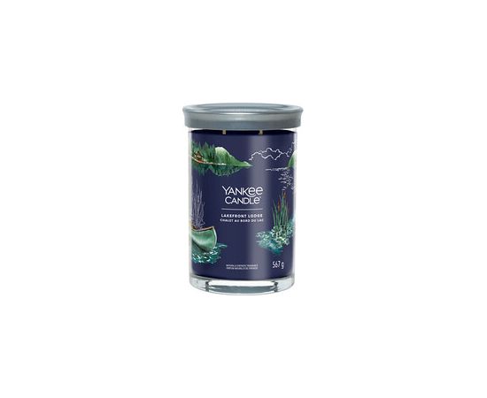 Yankee Candle Lakefront Lodge Signature Tumbler Candle ( cottage by the lake ) 567.0g