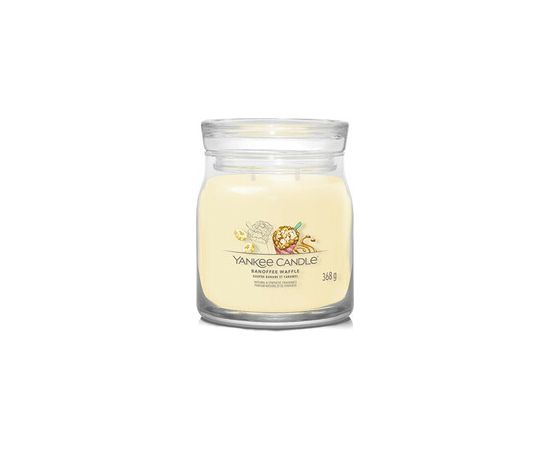 Yankee Candle Banoffee Waffle Signature Candle (waffles with bananas and caramel) 567.0g