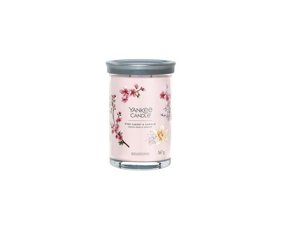 Yankee Candle Pink Cherry & Vanilla Signature Tumbler Candle (pink cherries and vanilla) 567.0g