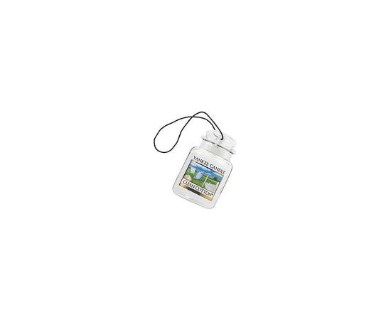 Yankee Candle Clean Cotton Ultimate Car Jar - Luxury car tag