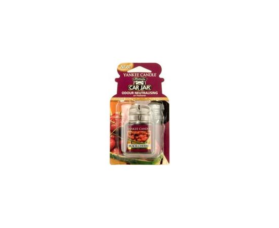 Yankee Candle Black Cherry Ultimate Car Jar - Luxury car tag