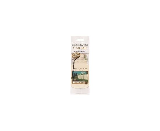 Yankee Candle Clean Cotton Classic Car Jar - Paper car tag 3.0ks