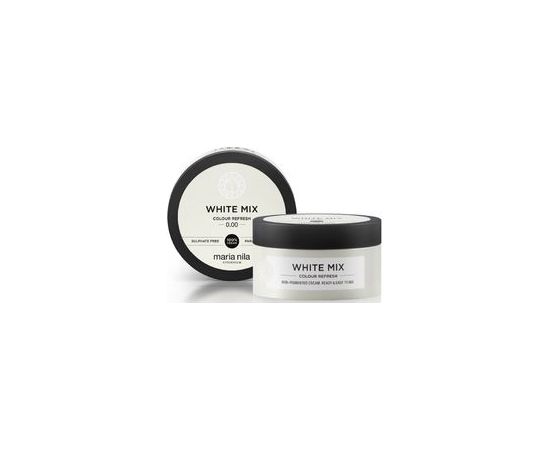 Maria Nila White Colour Refresh Mask - Nourishing mask without color pigments to complete pastel shades 100ml