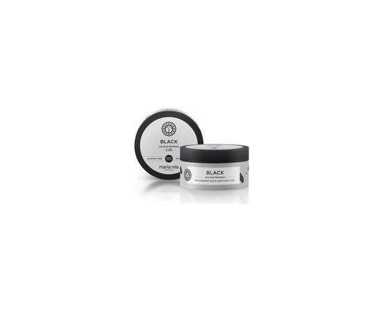 Maria Nila Black Color Refresh Mask - Gentle nourishing mask without permanent color pigments 100ml