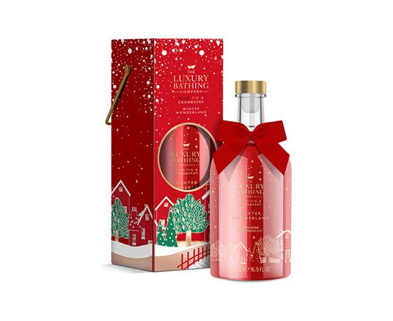 Grace Cole Winter Bath Soak ( Fík & Brusinka ) - Pěna do koupele 600ml