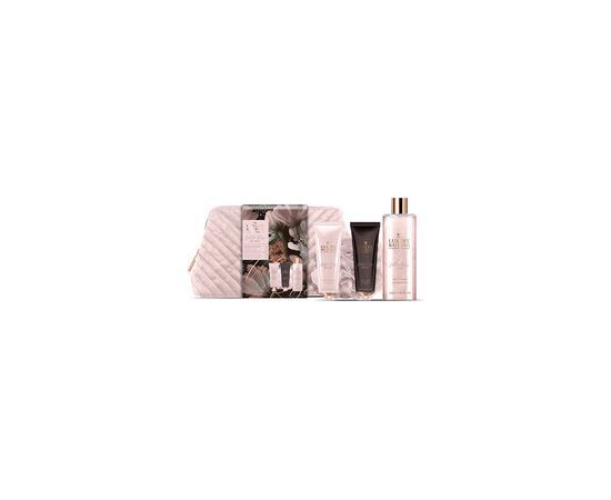 Grace Cole Velvet Rose & Peonies Body Care Set With Cosmetic Bag