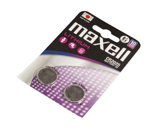 MAXELL Lithium battery LITHIUM CR2025 2 pcs. 3V