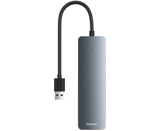 Baseus USB-A uz USB 3.0 4 porti, 15 cm, pelēks