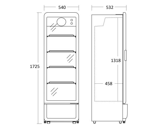 Display cooler Scandomestic