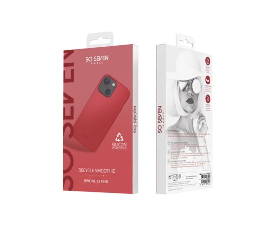 Apple iPhone 13 Pro Smoothie Silicone Cover By So Seven Red