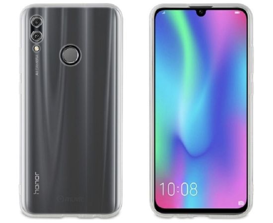 Huawei Honor 10 Lite Crystal Soft Cover By Muvit Transparent