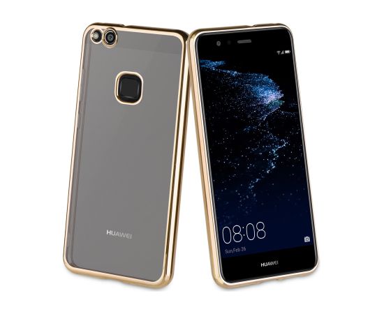 Huawei P10 Lite cover Coque Bling by Muvit Gold