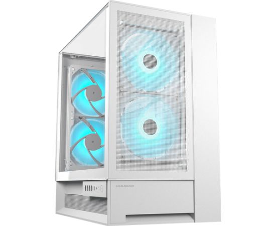 COUGAR OmnyX PC Case, Mid Tower, White