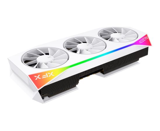 XFX Radeon RX 9070 XT OC Mercury RGB (white, RDNA4, GDDR6, 3x DisplayPort, 1x HDMI 2.1)