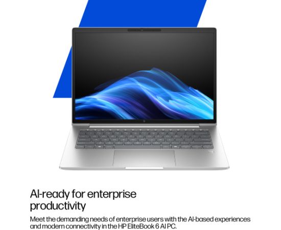 HP EliteBook 6 G1a 14 - Ryzen 7 250, 16GB, 512GB SSD, 14 WUXGA 300-nit AG, 5MP IR cam, WWAN-ready, Smartcard, FPR, US backlit keyboard, 56Wh, Win 11 Pro, 3 years / AD3A8ET#ABB