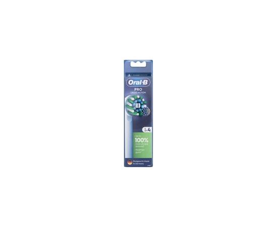 Oral-B Pro Precision Clean Electric Toothbrush Head, X-Shape And Angled Bristles for Deeper Plaque Removal, Pack of 4 Toothbrush Heads, White