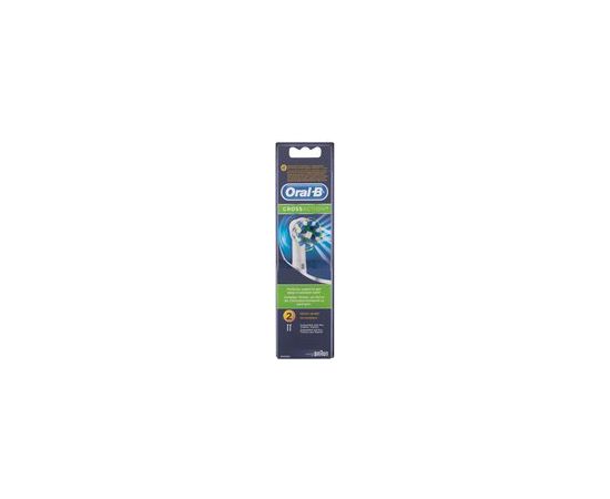 Oral-B CrossAction brush heads, 16-degree angle bristles for superior cleaning, 7 + 1 pieces