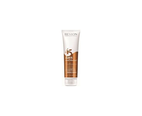 Revlon 45 days total Color Care Shampoo & Conditioner Intense Coppers - shampoo and conditioner for intensive copper shades 275ml