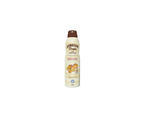 Hawaiian Tropic Silk Hydration Spray Sun Protection Continuous Spray SPF 50 220ml
