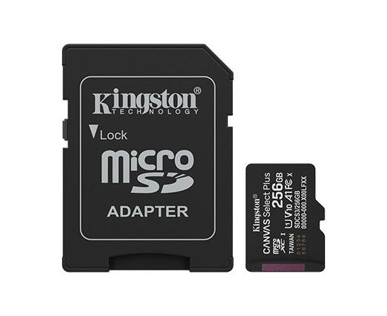 MEMORY MICRO SDXC 256GB UHS-I/W/ADAPTER SDCS3/256GB KINGSTON