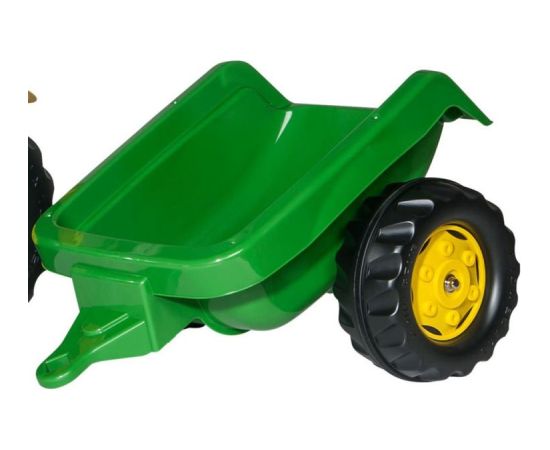 Rolly Toys Педальный трактор Rolly KID  John Deere с прицепом (2,5-5 лет ) Германия 012190