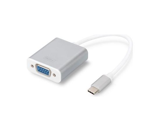 Digitus Graphic Adapter HDMI FHD to USB 3.0 Typee C, with audio, aluminium