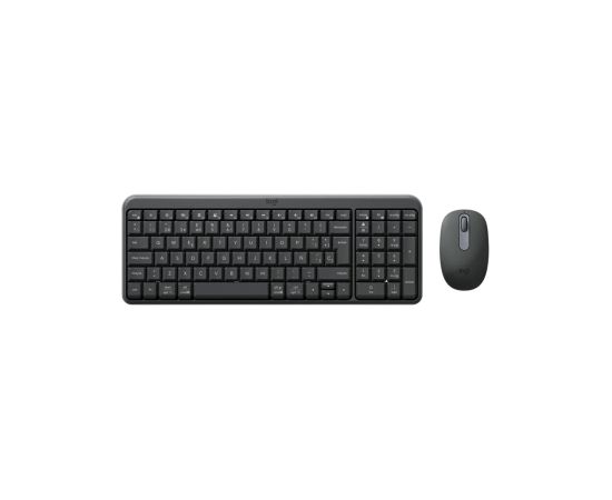 Klaviatūras un peles komplekts Logitech MK250 Compact Combo US BT