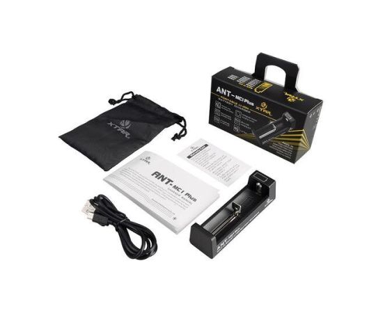 Fast charger for cylindrical Li-ion batteries 18650 Xtar ANT MC1 Plus
