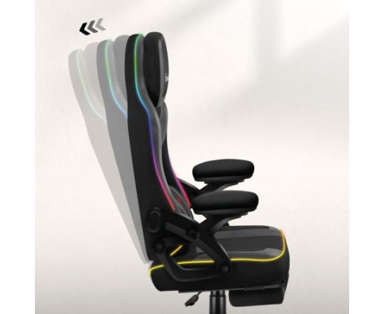 Huzaro Fotel gamingowy Force 4.6 RGB Black Mesh Игровые стулья