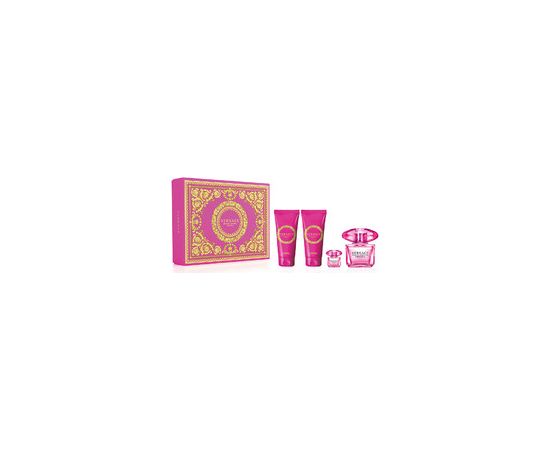 Versace Bright Crystal Absolu EDP Gift Set 90 ml, body lotion 100 ml, shower gel 100 ml and miniature EDP 5 ml 90ml