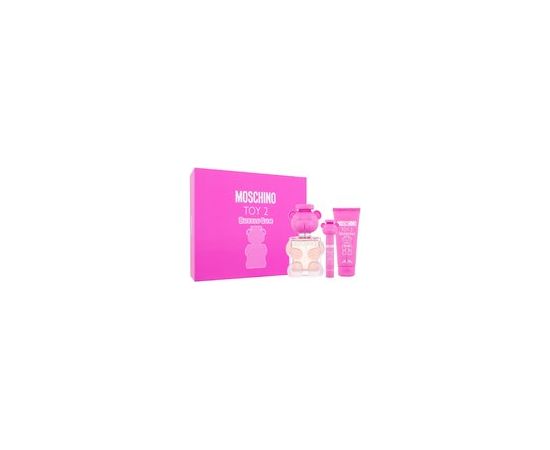 Moschino Toy 2 Bubble Gum Dárková sada EDT 100 ml, miniaturka EDT 10 ml a tělové mléko 100 ml 100ml
