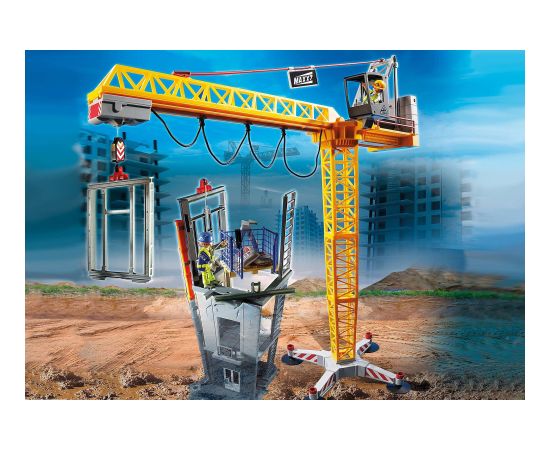 Playmobil Zdalnie sterowany żuraw z elementem konstrukcyjnym (70441)