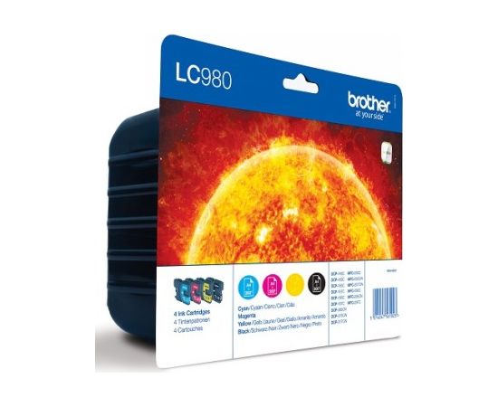 BROTHER VALUE PACK (LC-980BK/C/M/Y)