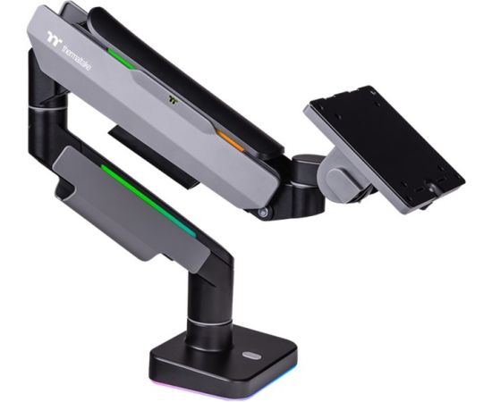 Thermaltake Single RGB Gaming Monitor Arm, monitor mount (black, for monitors 17" - 49")