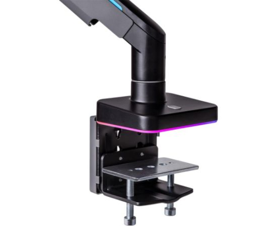 Thermaltake Single RGB Gaming Monitor Arm, monitor mount (black, for monitors 17" - 49")