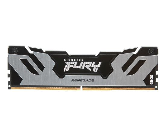Kingston FURY DDR5 16GB - 7200 - CL - 38 - Single-Kit - DIMM, KF572C38RS-16, Fury Renegade Silver, XMP, black/silver