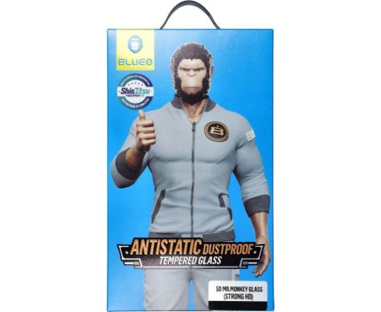Защитное стекло дисплея 5D Mr. Monkey Glass (Strong Lite) Samsung A356 A35 5G/A556 A55 5G черное