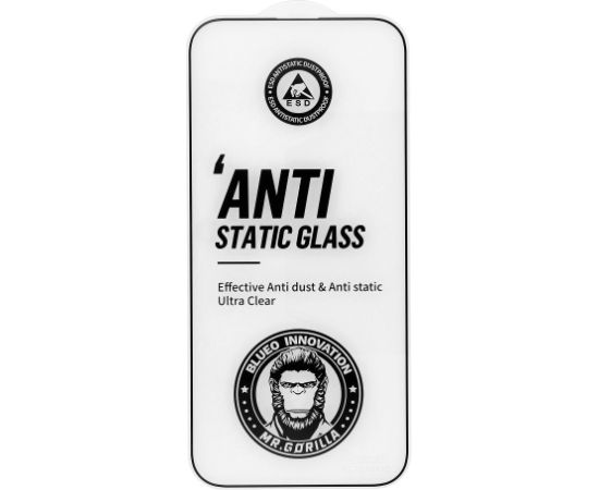 Tempered glass 5D Mr. Monkey Glass (Strong HD) Apple iPhone 14 Pro black