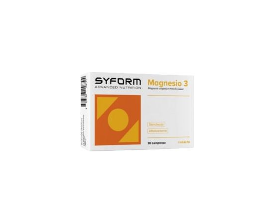 Syform Uztura bagātinātājs MAGNESIO 3, 30 crp
