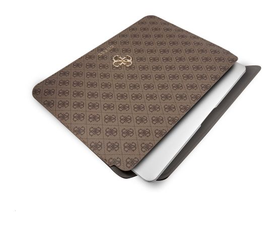 Guess PU 4G Metal Logo Computer Sleeve Maciņš Planšetdatoram 13"