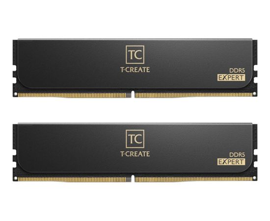 Team Group DDR5 - 48GB - 6400 - CL - 32 (2x 24 GB) Dual Kit, RAM (black, CTCED548G6400HC32ADC01, AMD EXPO)