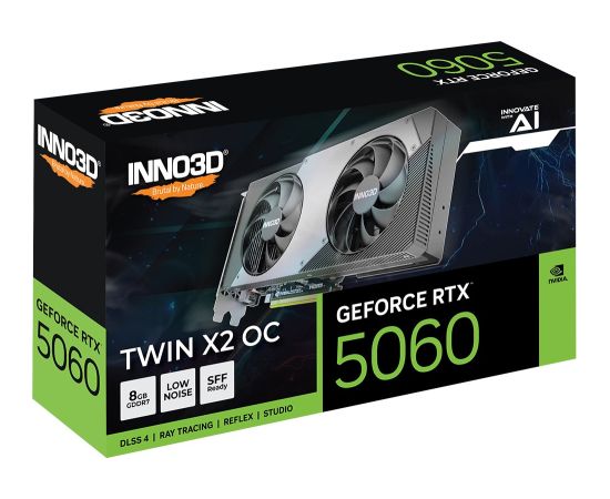 INNO3D GeForce RTX 5060 Twin X2 OC NVIDIA 8 GB GDDR7