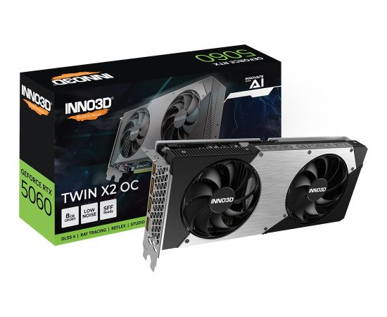INNO3D GeForce RTX 5060 Twin X2 OC NVIDIA 8 GB GDDR7