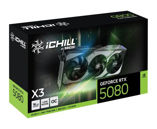 Inno3D iChill GeForce RTX 5080 X3 NVIDIA 16 GB GDDR7